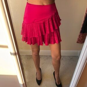 Pink Pleated Skort